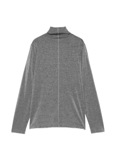 Bogner 실바 글리터 이펙트 터틀넥 탑 In Gray