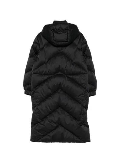 Bogner 퀼팅 후드 코트 In Black