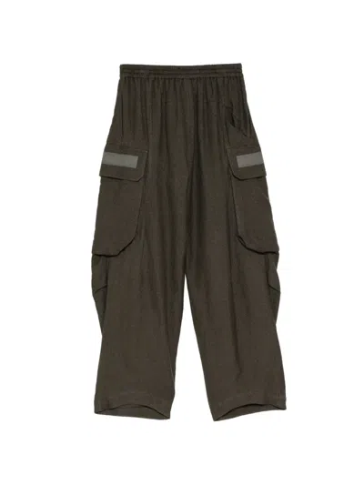 WOOL CARGO PANTS