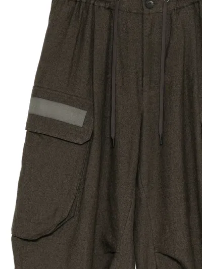 WOOL CARGO PANTS