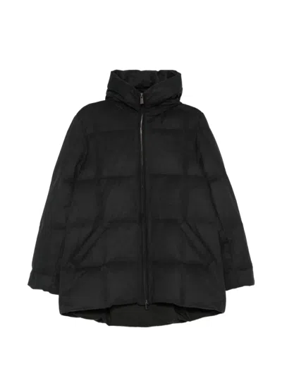 Colombo Quilted-pattern Jacket In Black