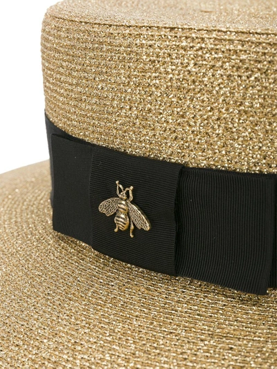 Shop Gucci Lurex Papier Hat