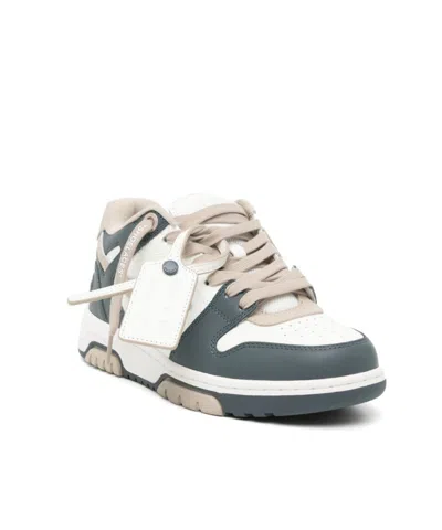 Off-white Round-toe Sneakers In Multi