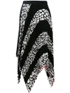 PROENZA SCHOULER leopard print pleated skirt,R172526