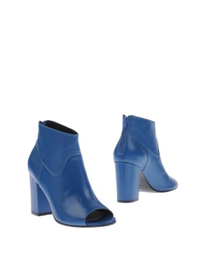 Golden Goose Ankle Boot In Blue