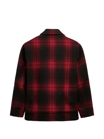 Sebago Ranger Check-pattern Multi-pocket Jacket In Black