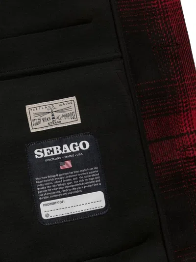 Sebago Ranger Check-pattern Multi-pocket Jacket In Black