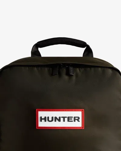 Hunter Nylon Large Backpack In Pattern