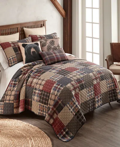 Donna Sharp Ranger Plaid Patterns 3-piece Quilt Set, King In Multi