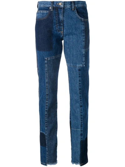 Mcq By Alexander Mcqueen Patchwork Jeans