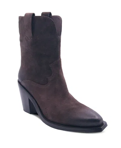 Ash Jester Suede-finish Ankle Boots In Brown