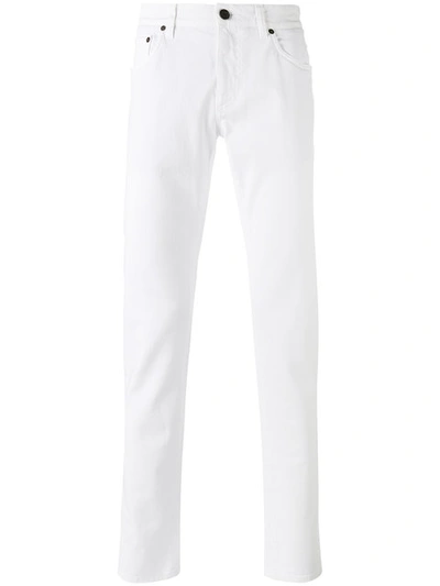 Prada Bianco Straight Fit Jeans