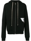 RICK OWENS DRKSHDW JASON'S HOODIE,DU17S5276FPATH11985534