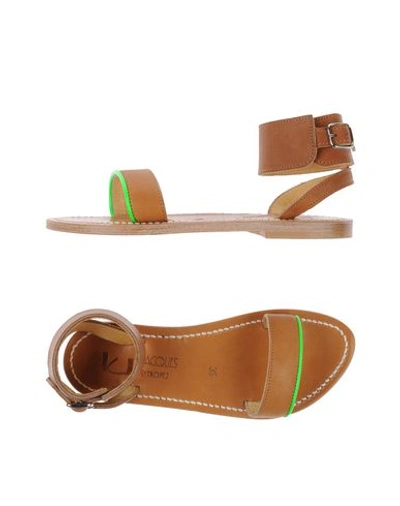 Kjacques Sandals In Tan