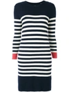 CHINTI & PARKER knitted breton striped dress,MERINO100%