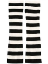 CHINTI & PARKER striped wrist warmers,HANDWASH
