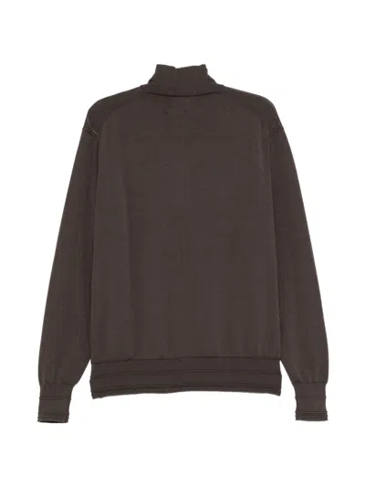Devoa Button-up Cardigan In Gray