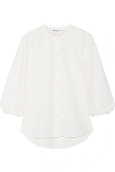 Apiece Apart Lalla Cotton-poplin Shirt