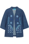 M.I.H JEANS Embroidered denim jacket