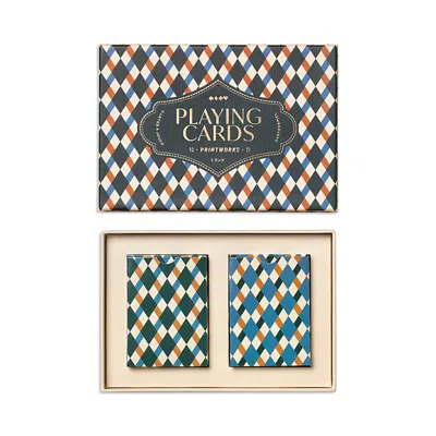 Printworks Bazaar Double Playing Card Set In Multi
