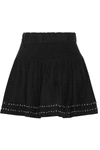 ISABEL MARANT ÉTOILE Alea embellished cotton-blend gauze mini skirt