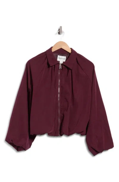 Vigoss Bubble Jacket In Brown