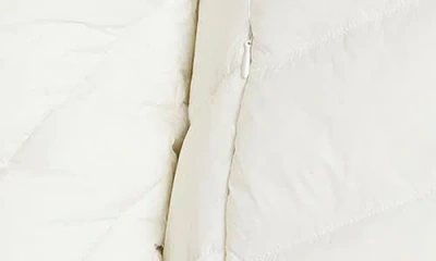 Lands' End Packable Puffer Jacket In White