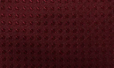 Dkny Solid Textured Tie In Red