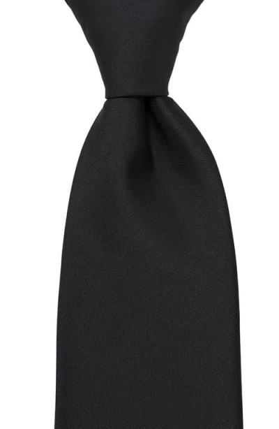 Dkny Matte Solid Tie In Black