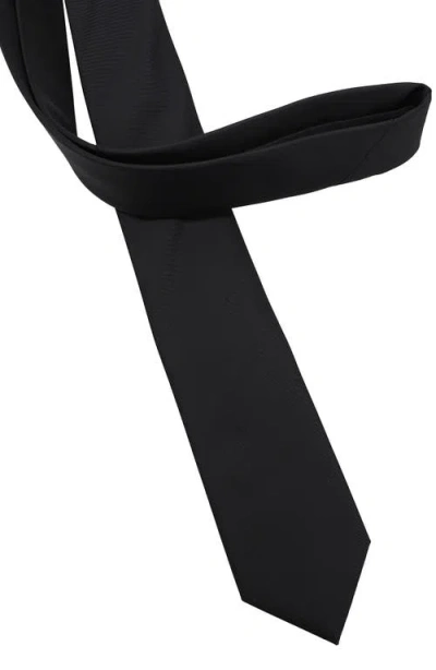 Dkny Matte Solid Tie In Black