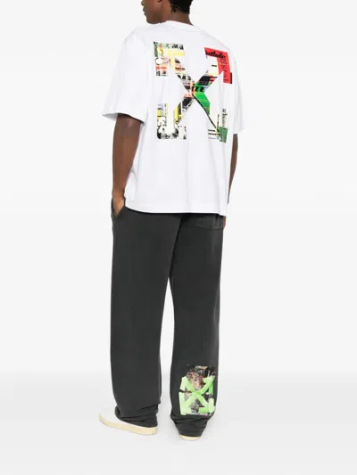 Off-white Arrows-print Drawstring Track Pants In Multi