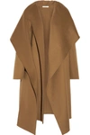 BARBARA CASASOLA Draped wool and alpaca-blend coat