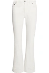 SAINT LAURENT Cropped high-rise flared jeans