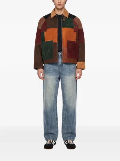 PATCHWORK SUEDE JACKET