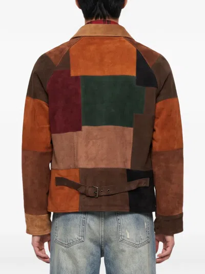 PATCHWORK SUEDE JACKET