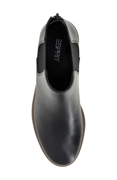 Esprit Sam Platform Lug Boot In Black