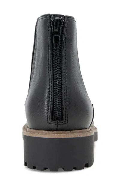 Esprit Sam Platform Lug Boot In Black