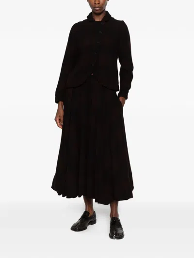 Ricorrrobe Ally Check-pattern Jacket In Brown