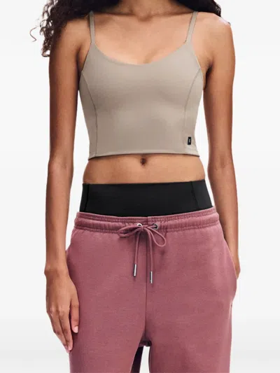 On Studio Crop Top In Neutral