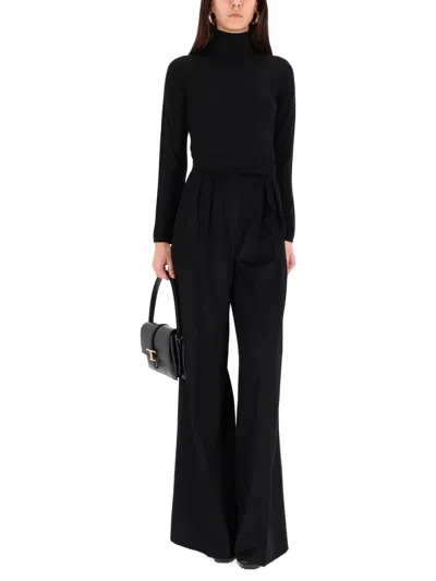 Max Mara Meana Cashmere Turtleneck Sweater In Black