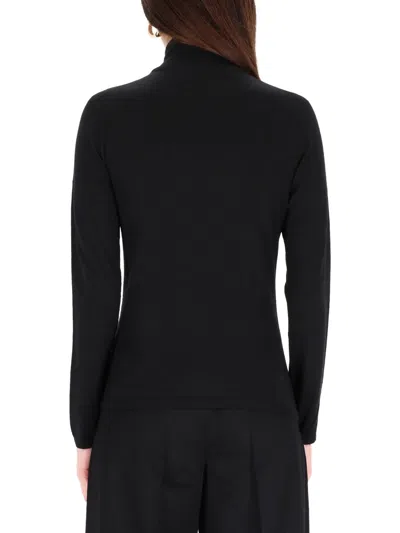 Max Mara Meana Cashmere Turtleneck Sweater In Black