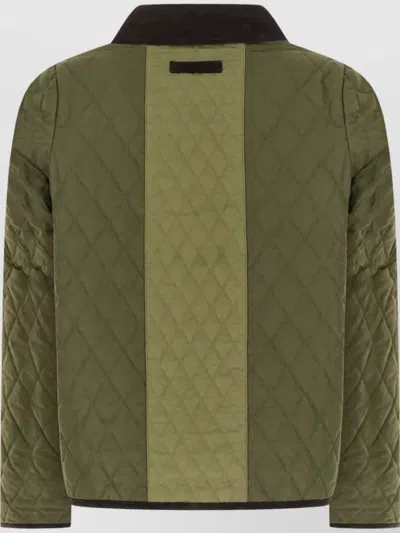 Barbour Single Breasted Coat In Multi