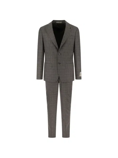 Corneliani Check-pattern Suit In Multi