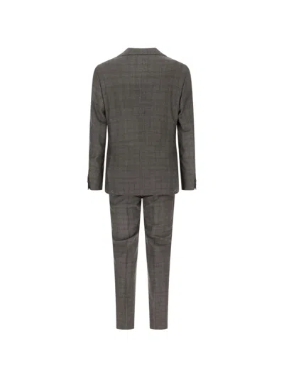 Corneliani Check-pattern Suit In Multi