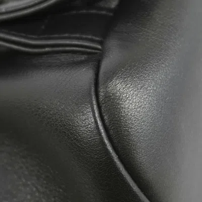 Pre-owned Chanel Black Leather Backpack ()