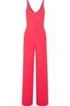 NARCISO RODRIGUEZ Cutout textured stretch-crepe jumpsuit