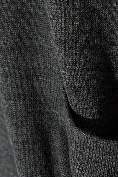 Shop Prada Belted Wool Cardigan