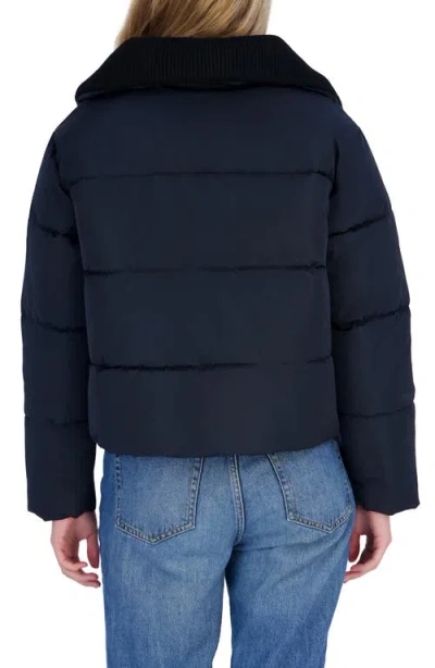Roxy Iris Puffer Jacket In Blue