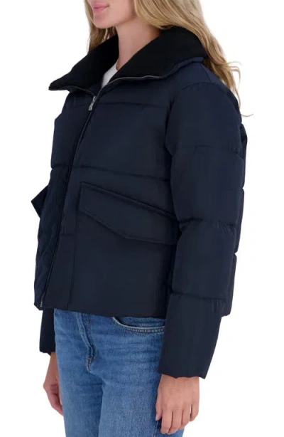 Roxy Iris Puffer Jacket In Blue