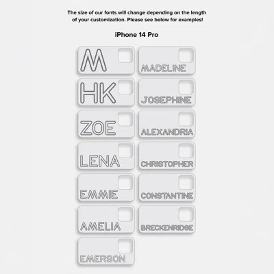 Baublebar Fine Line Printed Custom Iphone Case In Multi